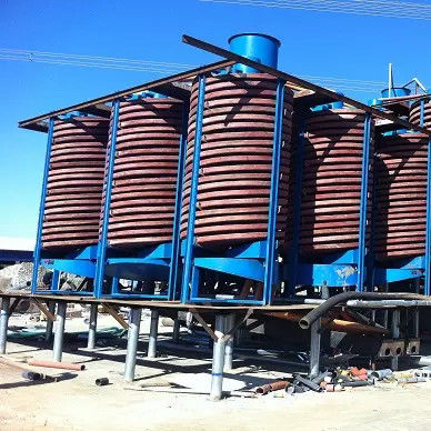 Macchina estraente di rame di classificatore a spirale del laboratorio per l'asciugamento del Desliming