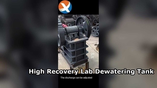 Serbatoio di disidratazione magnetica XCTS 300 Lab per test sui minerali